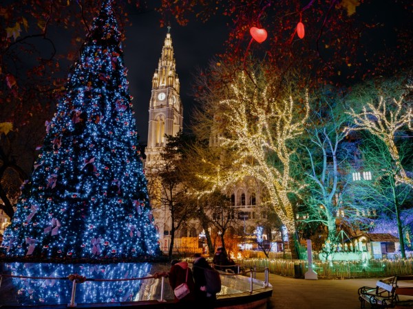 51502 Christmas Market, Rathausplatz